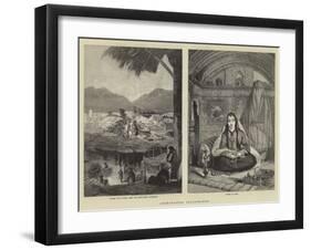 Afghanistan Illustrated-null-Framed Giclee Print