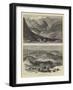 Afghanistan Illustrated-null-Framed Giclee Print