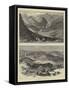 Afghanistan Illustrated-null-Framed Stretched Canvas