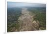 Afghanistan landscape from the Herat-Kabul flight, Afghanistan, Asia-Alex Treadway-Framed Photographic Print