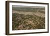 Afghanistan landscape from the Herat-Kabul flight, Afghanistan, Asia-Alex Treadway-Framed Photographic Print