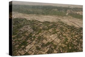 Afghanistan landscape from the Herat-Kabul flight, Afghanistan, Asia-Alex Treadway-Stretched Canvas