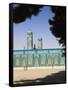 Afghanistan, Mazar-I-Sharif, Shrine of Hazrat Ali-Jane Sweeney-Framed Stretched Canvas