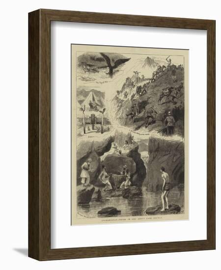 Afghanistan, Notes in and About Camp Peywan-William Ralston-Framed Giclee Print