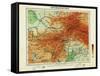 Afghanistan - Panoramic Map - Afghanistan-Lantern Press-Framed Stretched Canvas