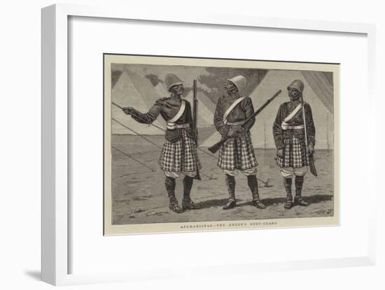 Afghanistan, the Ameer's Body-Guard-John Charles Dollman-Framed Giclee Print