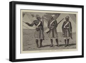 Afghanistan, the Ameer's Body-Guard-John Charles Dollman-Framed Giclee Print