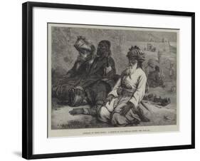 Afghans at their Namaz-null-Framed Giclee Print