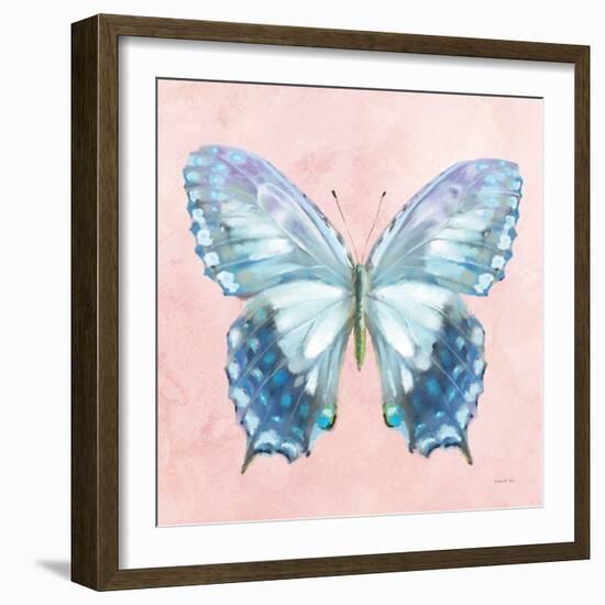 Aflutter I Watercolor-Danhui Nai-Framed Art Print