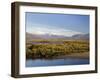 Afon Glaslyn River and Glaslyn Marshes, Porthmadog, Gwynedd, North Wales, UK-Pearl Bucknall-Framed Photographic Print