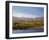 Afon Glaslyn River and Glaslyn Marshes, Porthmadog, Gwynedd, North Wales, UK-Pearl Bucknall-Framed Photographic Print