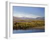 Afon Glaslyn River and Glaslyn Marshes, Porthmadog, Gwynedd, North Wales, UK-Pearl Bucknall-Framed Photographic Print