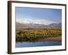 Afon Glaslyn River and Glaslyn Marshes, Porthmadog, Gwynedd, North Wales, UK-Pearl Bucknall-Framed Photographic Print
