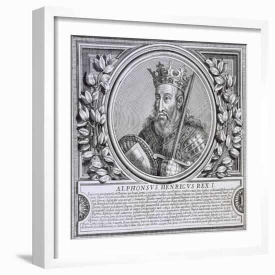Afonso I of Portugal (Litho)-null-Framed Giclee Print