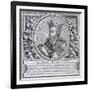 Afonso I of Portugal (Litho)-null-Framed Giclee Print