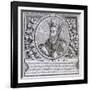 Afonso I of Portugal (Litho)-null-Framed Giclee Print