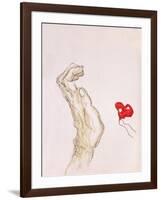 Afraid of Love, 2006-Stevie Taylor-Framed Giclee Print