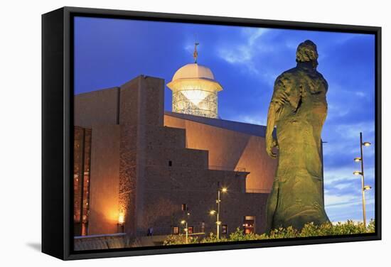 Afredo Kraus Auditorium, Las Palmas City, Gran Canaria Island, Canary Islands, Spain, Europe-Richard Cummins-Framed Stretched Canvas