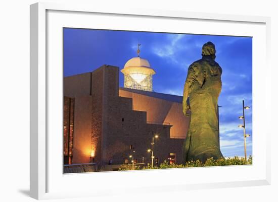 Afredo Kraus Auditorium, Las Palmas City, Gran Canaria Island, Canary Islands, Spain, Europe-Richard Cummins-Framed Photographic Print