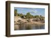 Africa, Botswana, Chobe National Park. Elephants moving to water.-Jaynes Gallery-Framed Photographic Print