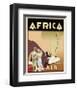 Africa by Air-Brian James-Framed Giclee Print