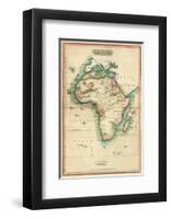 Africa, c.1820-John Melish-Framed Art Print