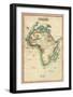 Africa, c.1820-John Melish-Framed Art Print