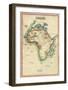 Africa, c.1820-John Melish-Framed Art Print