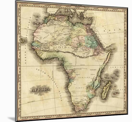 Africa, c.1823-Henry S^ Tanner-Mounted Art Print