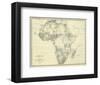 Africa, c.1861-Alexander Keith Johnston-Framed Art Print