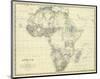 Africa, c.1861-Alexander Keith Johnston-Mounted Art Print