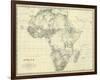 Africa, c.1861-Alexander Keith Johnston-Framed Art Print