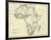 Africa, c.1861-Alexander Keith Johnston-Framed Art Print