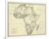 Africa, c.1861-Alexander Keith Johnston-Framed Art Print