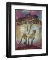 Africa Cheetah-Greg Simanson-Framed Premium Giclee Print