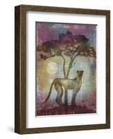 Africa Cheetah-Greg Simanson-Framed Giclee Print