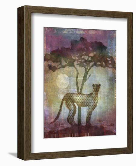 Africa Cheetah-Greg Simanson-Framed Giclee Print