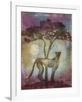 Africa Cheetah-Greg Simanson-Framed Giclee Print