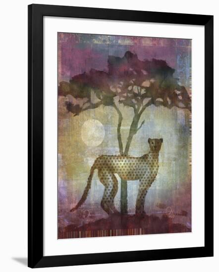 Africa Cheetah-Greg Simanson-Framed Giclee Print