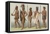 Africa Costume-French School-Framed Stretched Canvas