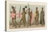 Africa Costume-French School-Stretched Canvas