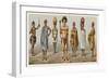 Africa Costume-French School-Framed Giclee Print