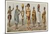 Africa Costume-French School-Mounted Giclee Print