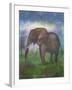 Africa Elephant-Greg Simanson-Framed Giclee Print