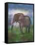 Africa Elephant-Greg Simanson-Framed Stretched Canvas