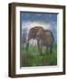 Africa Elephant-Greg Simanson-Framed Premium Giclee Print