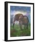 Africa Elephant-Greg Simanson-Framed Giclee Print