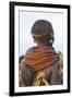 Africa, Ethiopia, Southern Omo Valley. Nyangatom woman wear heavy beads and other decorations.-Ellen Goff-Framed Photographic Print