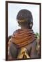 Africa, Ethiopia, Southern Omo Valley. Nyangatom woman wear heavy beads and other decorations.-Ellen Goff-Framed Photographic Print