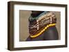 Africa, Ethiopia, Southern Omo Valley, Nyangton Tribe. Detail of a Nyangton woman's necklace.-Ellen Goff-Framed Photographic Print